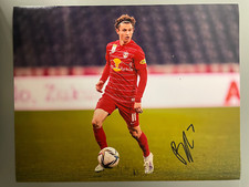 Red Bull Salzburg Brenden Aaronson Signed Autograph 11x14 COA #2