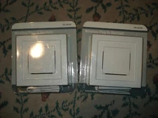 Lot Of 2 NEW Hampton Bay Wireless Plug-In Door Chime Receiver Only White NOS