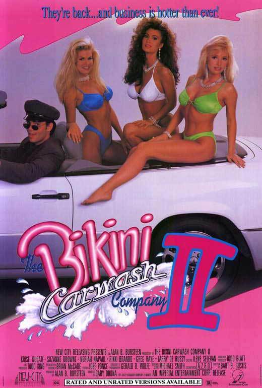 BIKINI CARWASH COMPANY 2 Movie POSTER 27x40 Kristie Ducati Suzanne