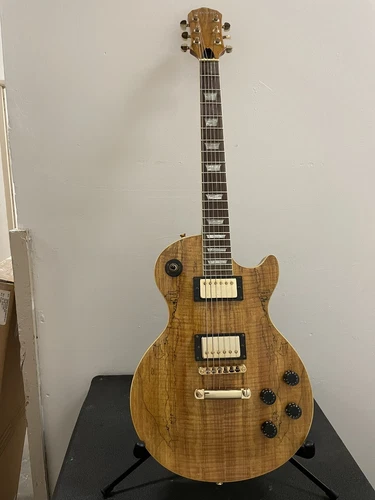 Maestro Les Paul type Spalted Maple Top Gibson Electric Guitar Rare