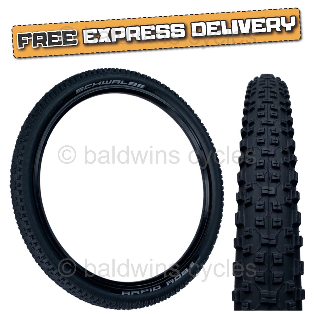 Schwalbe RAPID ROB 29 x Off Road Mountain Bike Cycle Black