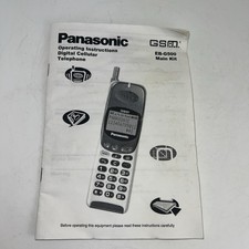 Panasonic EB-G500 GSM Mobile Phone Operating Instructions Only - No Phone