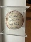 1957 Cleveland Indians Team Signed Baseball Rookie Maris Wynn