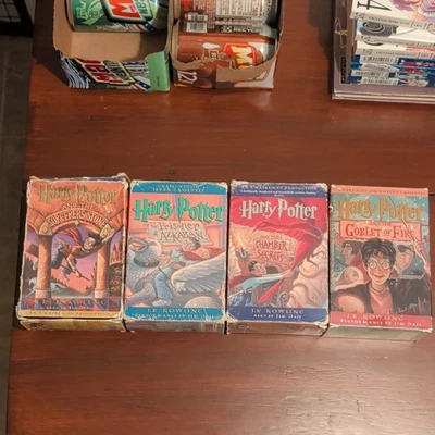 Harry Potter Unabridged Audiobook Cassettes Lot (Message For Individual) - Image 1 of 3