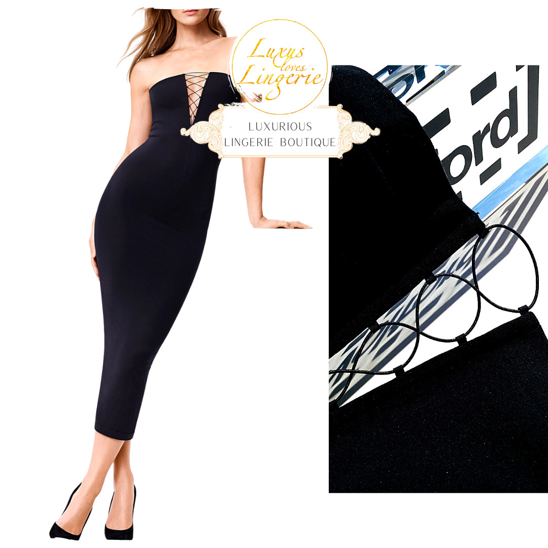 Grace Dress By Wolford S Black Fatal Dress With Lacing Skirt Top
