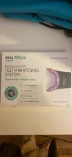 Primal Life Organics Real White Teeth Whitening System Red blue LED light Sealed