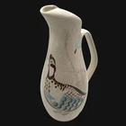 Red Wing Pottery BOB WHITE QUAIL 11.75" Large Water Pitcher Vintage MCM USA Made