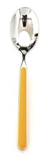 MEPRA Fantasia Arancione Durevole Cucchiai Frutta Acciaio Inox 18/10, Italia 6 Pezzi