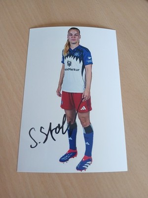 Signed photo Svea Stoldt Hamburger SV women New 