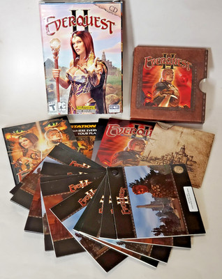 EverQuest II 2004 Sony PC DVD ROM Box Set In Box Complete Computer Game