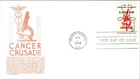 S08-2743, CANCER CRUSADE, ARTCRAFT FDC
