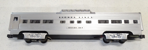 Lionel 6-19162 O Gauge Lionel Lines Aluminum Silver Sky Vista Dome Car - Picture 1 of 22