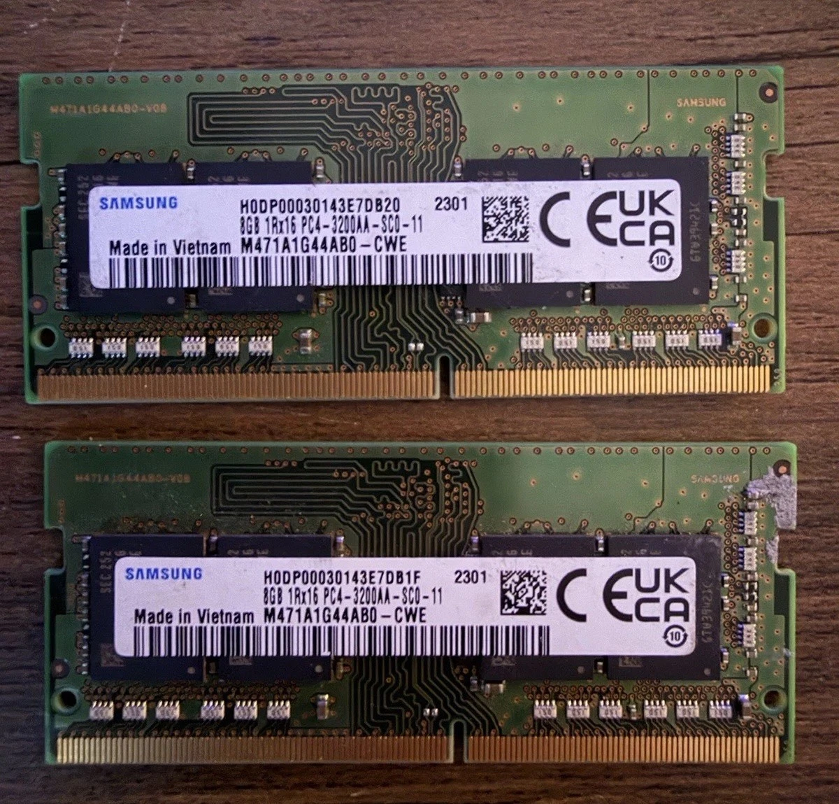 Samsung SO-DIMM Computer Memory (RAM) 8 GB 2 Modules for sale | eBay