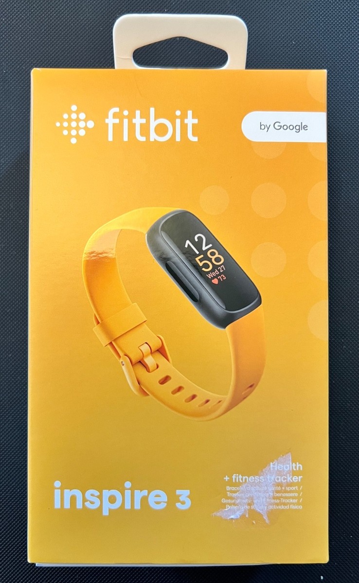 Fitbit Inspire Health Fitness Tracker FB424BKYW Black