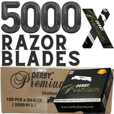 5000 Derby Premium Single Edge Blades FULL BOX