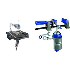 DREMEL Moto-Saw MS20-1/5 Sega da Traforo (70 Watt), 1 Complemento, 5 Accessori +