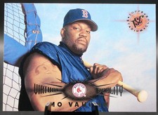 1995 Stadium Club Virtual Reality Mo Vaughn #184 Boston Red Sox