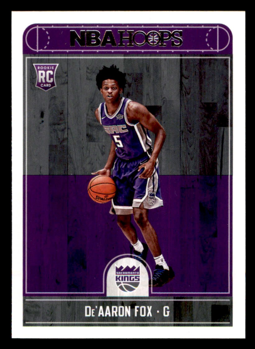 2017-18 Hoops #255 De'Aaron Fox