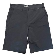 Hurley Boys Gray H2O-Dri Swim Walking Chino Shorts Size 16
