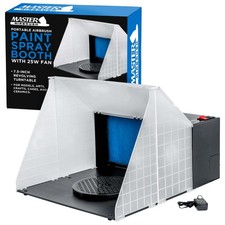 Portable Hobby Airbrush Paint Spray Booth Kit Oder Extractor Gun Toy Model Parts Portable Hobby Airbrush Paint Spray Booth Kit Oder Extractor Gun Toy Model Parts