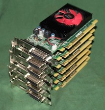 Lot of 6 AMD Radeon R5-340X, 109-C87051, 2GB, Half Height