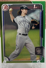 Brendan Rodgers 2015 Bowman Draft - Green #200  87/99 (RC) Boston Red Sox