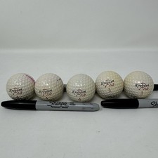 Kroydon Pro Liquid Center Golf Balls Lot Of Five Vintage Golf Balls