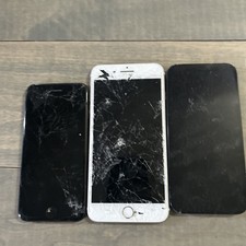 Broken iPhone Lot For Repair Or Parts