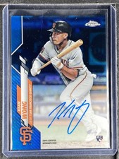 Wong, Kean - 2020 Topps Chrome - Rookie - Autograph - 147/150