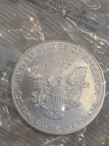 2007 American Silver Eagle $1 Coin 1 oz .999 Fine Silver Uncirculated Sealed