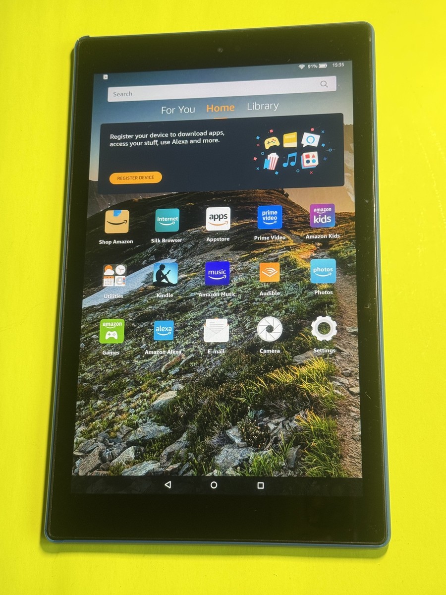 Amazon Kindle Fire HD 10 (第7世代) 32GB Amazon Kindle Fire HD 10 Tablet 32GB Blue 7th Gen 2017 Alexa