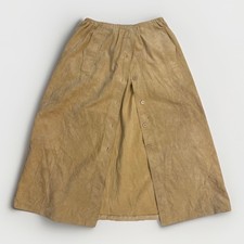 70s/80s Retro Blassport Ultra Suede Midi Length Skirt Tan Women's Size 10