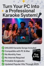 Karaoke Collection for Computer/Laptop PC  Mac - Best Player