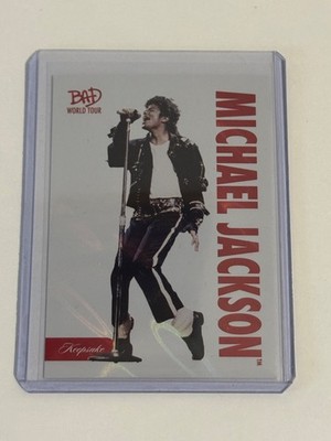 2025 Keepsake Michael Jackson Bad World Tour Red Parallel 74/87 #1