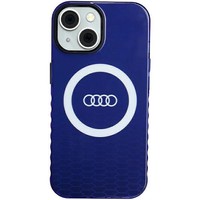 Audi IML Big Logo Magsafe Case FüR Iphone 15/14/13, Navy Blau