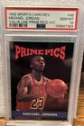 Sports Card Review 1992 Prime Pics Michael Jordan #45 Bulls PSA 10 (Pop: 1)
