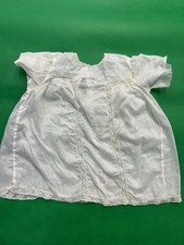 Girls Vintage White Lace Embroidered Toddler Sheer Dress.4D