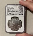 2023-S NGC PF70 UC FDI First Day Silver Proof Mercanti  Signed Peace Dollar