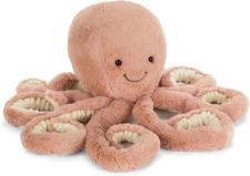 Jellycat Octopus Odell new Octopus 49cm New With Tags With Dust Bags UK