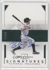 2016 Panini National Treasures Signatures 4/99 Billy Burns #S-BI Auto w5b