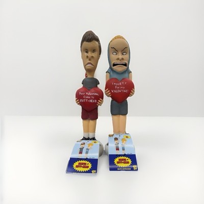 Beavis and Butt-Head Valentines Day Blow Mold Set Lighted Decor