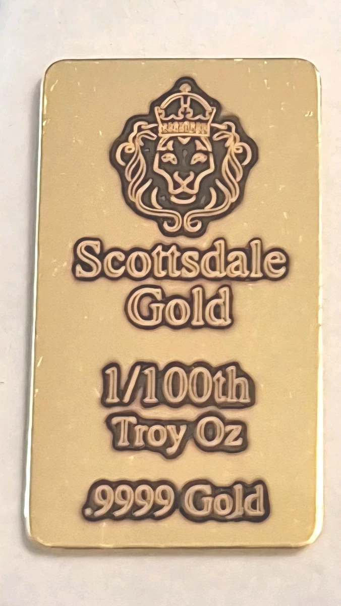 スコッツデールミント　１トロイオンス Scottsdale Mint 0.9999 Gold Bullion Bars & Rounds for sale | eBay