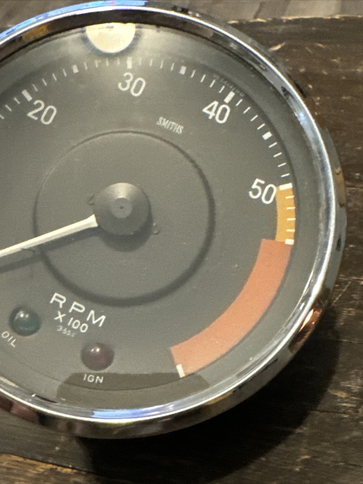 Triumph TR6 Original Smiths Tachometer Gauge With Chrome Surround eBay