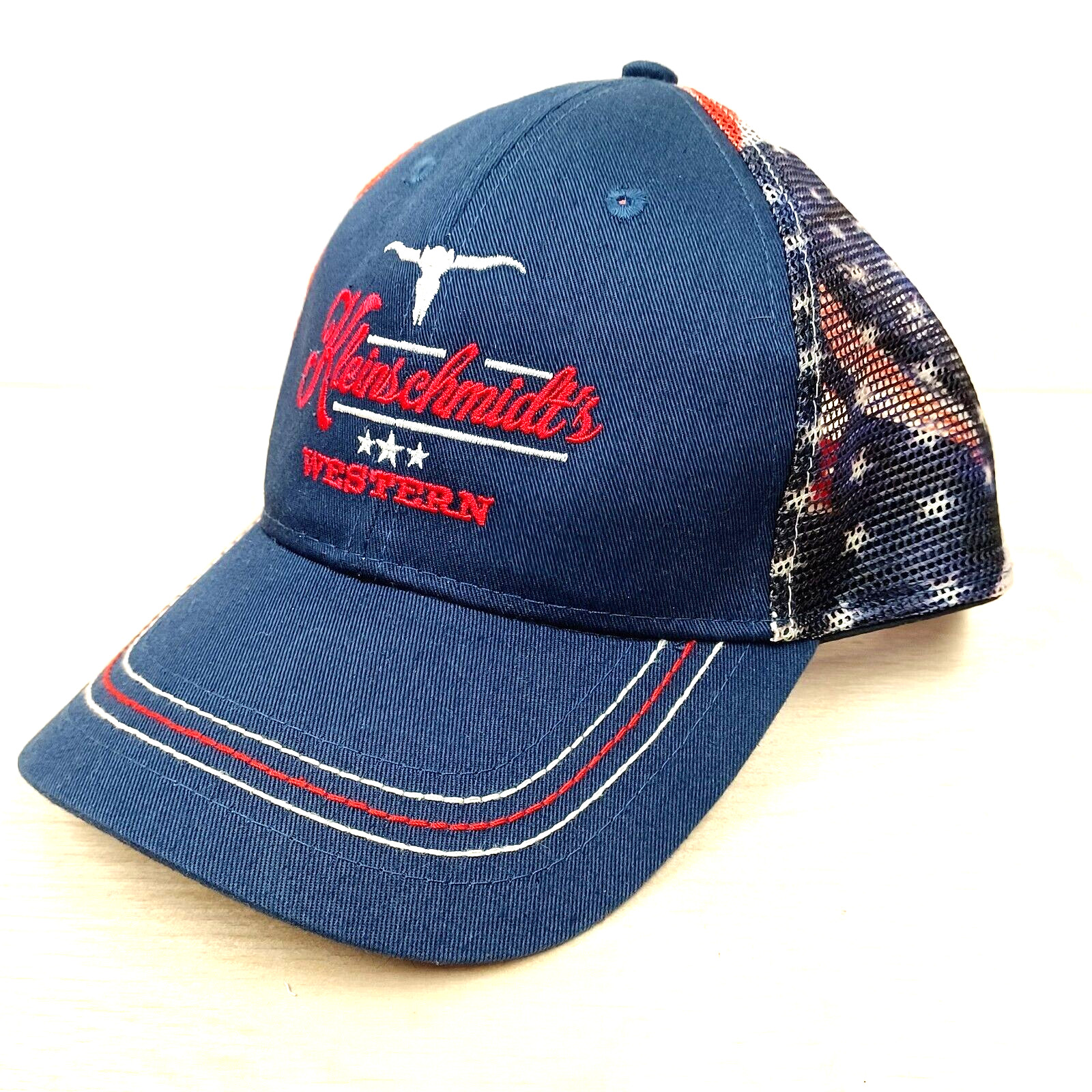 Kleinschmidt's Western Men's Trucker Adjustable Snapb… Gem