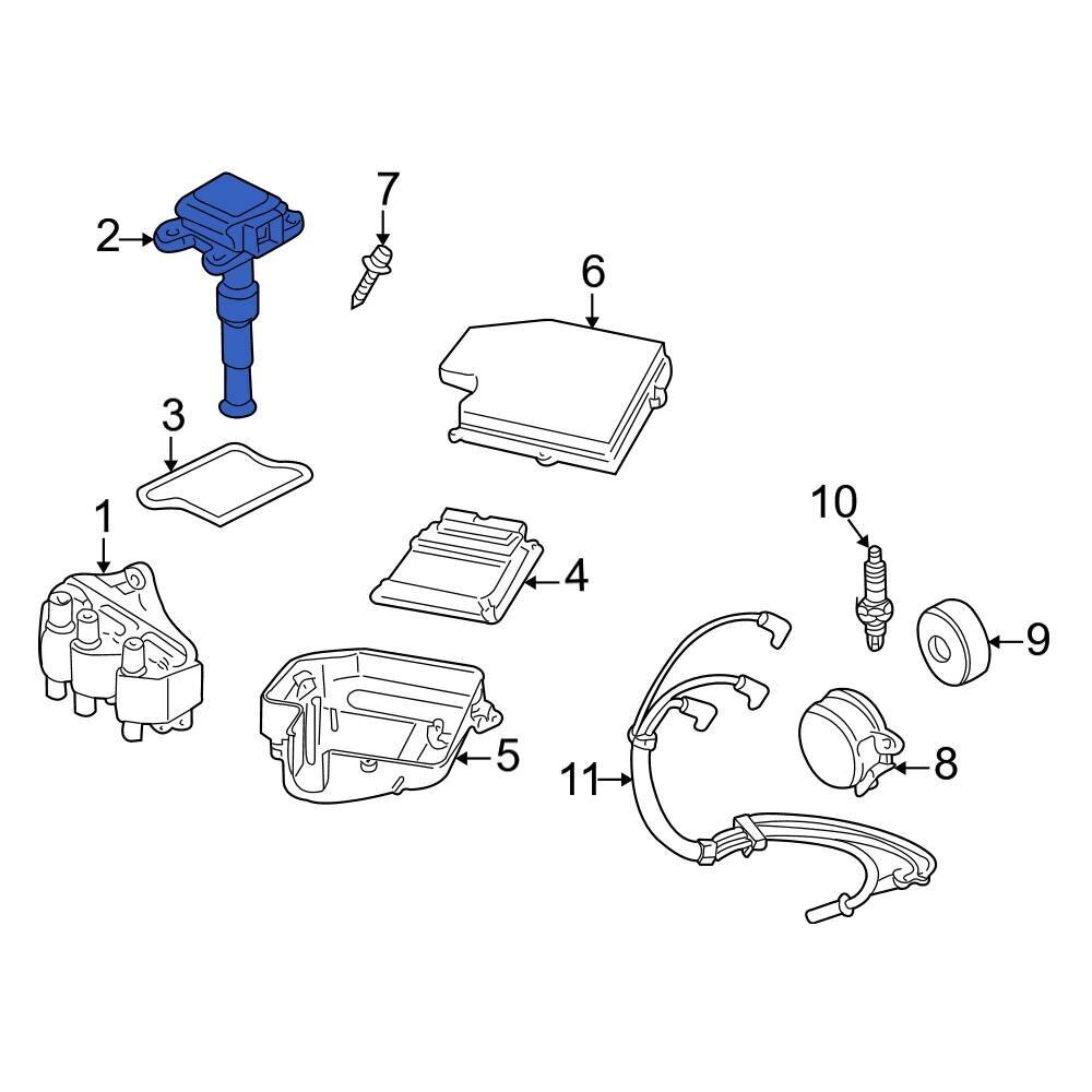 For Audi A4 2006 Audi 06A905115D Direct Ignition Coil eBay