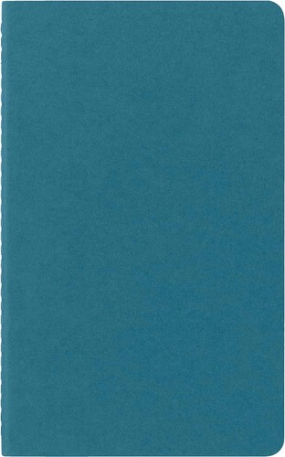 Moleskine Cahier Journal, Soft Cover, Large (5" X 8.25") Ruled/Lined, Brisk Blue - Picture 7 of 8