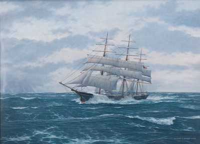 Best gift Wall Art Ship Sailing Seascapes Oil Painting Picture Printed on Canvas