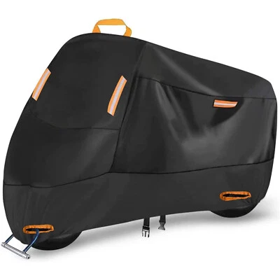 Heavy Duty Waterproof Motorbike Motorcycle Cover Outdoor Rain Dust UV Protector - Image 1 of 4
