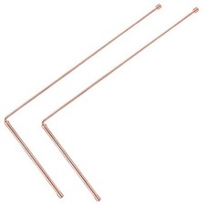 2 Pack 99.9 Copper Dowsing Rods for Ghost Hunting Water Treasure Hunting