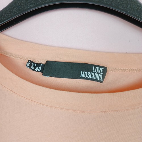 Love Moshino Size 4 Button Crop Top Pink Purple Button Boxy - Bild 5 von 8